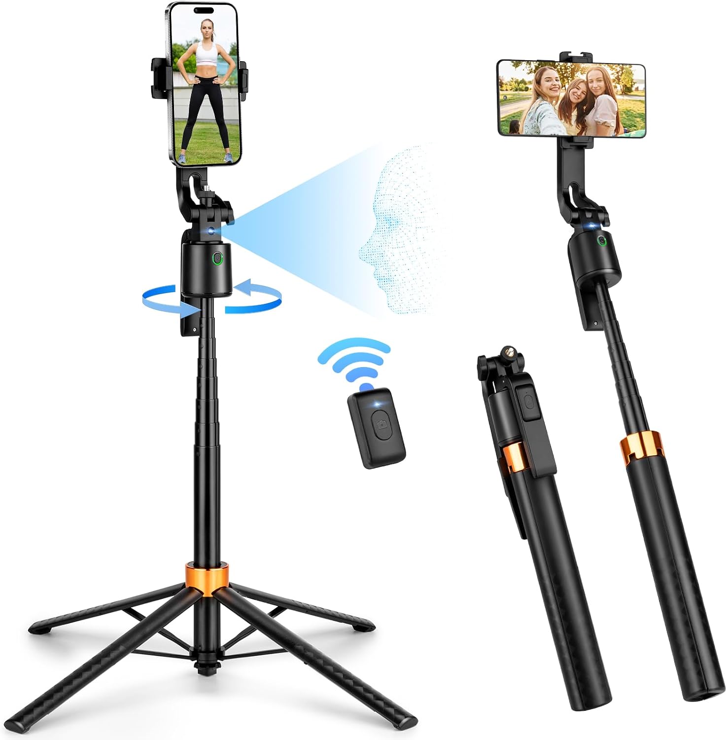 Auto-Tracking Phone Tripod